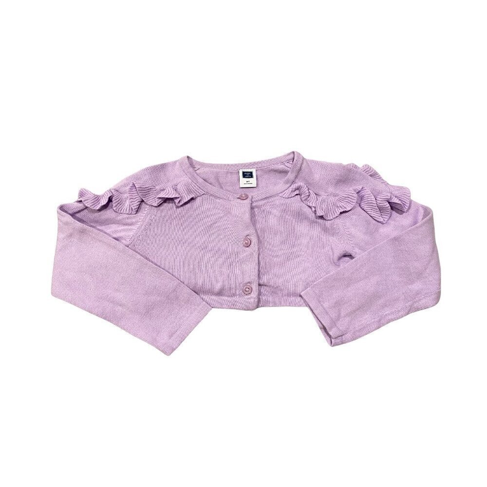 Janie and Jack Light Purple Toddler Cropped Cardigan - Size 2T - Like New!